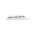 Genesis | THOR 303 | White | Gaming keyboard | Wired | RGB LED light | US | 1.8 m | Brown Switch NKG-1861
