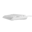 Genesis THOR 230 | Mechanical Gaming Keyboard | Wireless | US | White | 2.4 GHz, Bluetooth, USB | Outemu Red