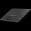 Blackview K2 Bluetooth Keyboard, 242.3х168.7х6.5, Bluetooth 3.0, Battery 280 mAh, Windows, Android, iOS, Black