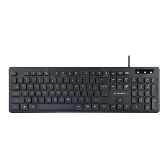 Gembird | ''Rainbow'' Backlight Multimedia Keyboard | KB-UML-02 | Keyboard | Wired | US | Black | N/A
