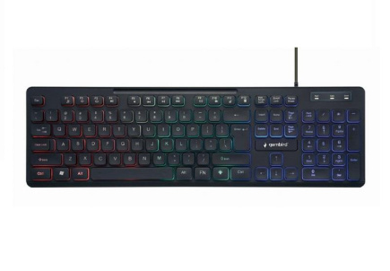 BOARD MULTIMEDIA USB ENG/BLACK KB-UML3-02 GEMBIRD