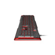 Genesis | Rhod 420 | Gaming keyboard | Wired | RGB LED light | US | 1.6 m | Must NKG-1234