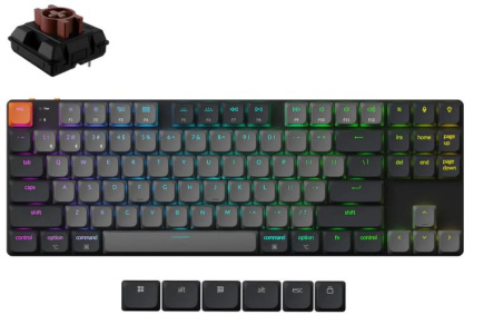 BOARD WRL K1 RGB/Must K1X-H3 KEYCHRON