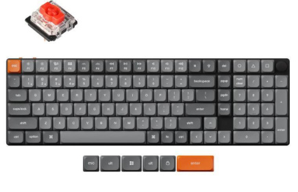 BOARD WRL K17 MAX RGB/Must K17M-B1 KEYCHRON