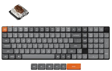 BOARD WRL K17 MAX RGB/Must K17M-H3 KEYCHRON