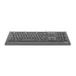 Natec Keyboard, Barracuda, US Layout, Slim | Natec | Keyboard | Barracuda | Standard | Wired | US | Must | 529 g