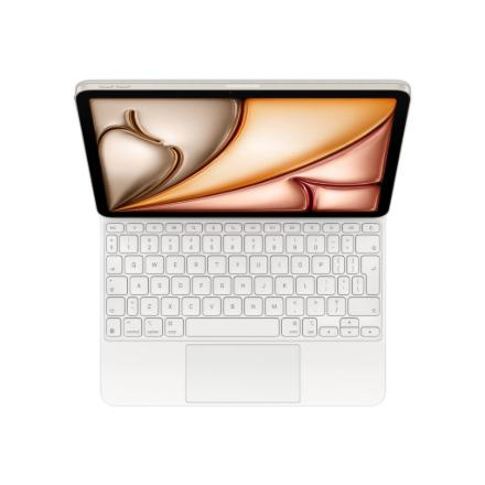 Apple Magic Keyboard for iPad Air 11-inch (M3) | White | Compact Keyboard | Wireless | International English