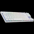 LOGITECH G PRO X TKL LIGHTSPEED Mechanical Gaming Keyboard - Valge - US INT'L - TACTILE