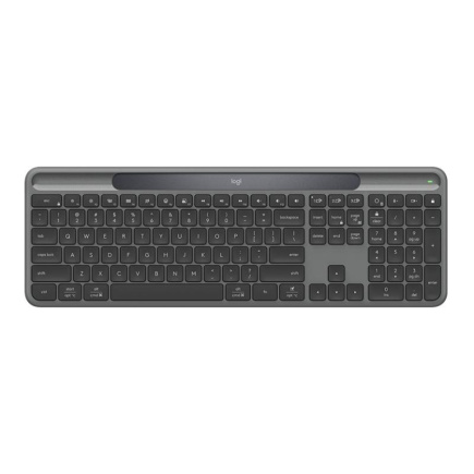 Logitech Signature Slim Solar+ K980, US, must - Juhtmevaba klaviatuur / 920-013764