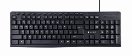 BOARD MULTIMEDIA USB ENG/Черный KB-UM-107 GEMBIRD