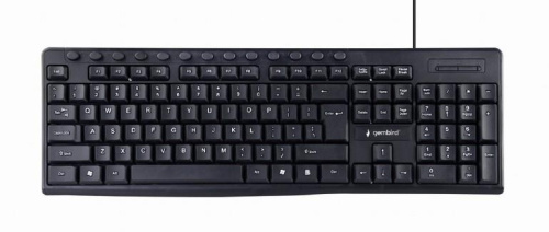 BOARD MULTIMEDIA USB ENG/Черный KB-UM-107 GEMBIRD