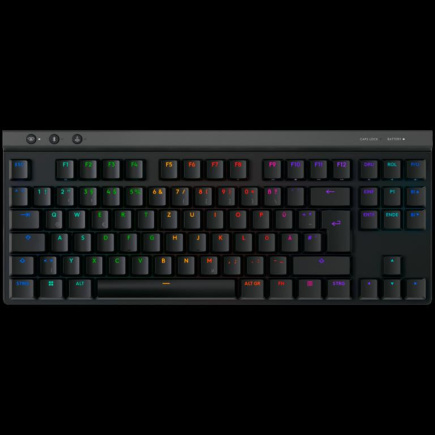 LOGITECH G515 LIGHTSPEED TKL Wireless Gaming Keyboard - Must - PAN - 2.4GHZ/BT - EMEA28i-935 - TACTILE