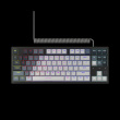 LORGAR Azar 514TKL, Wired RGB mechanical gaming keyboard, White, EN layout