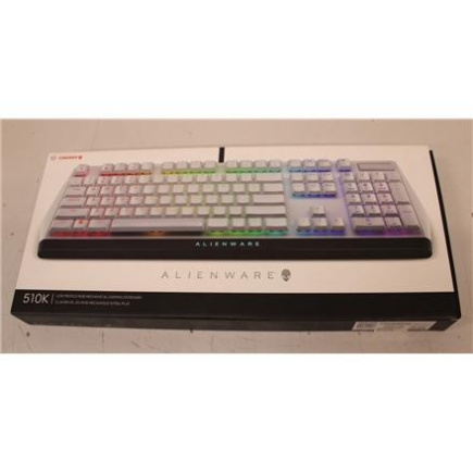 Восстановленный. Восстановленный. Dell Alienware 510K Low-profile RGB Mechanical Gaming Keyboard - AW510K (Lunar Light) | Dell Alienware Gaming Keyboard | AW510K | Mechanical Gaming Keyboard | Wired | EN | USED AS DEMO, NO ORIGINAL PACKAGING | Черный/Silv Восстановленный. Восстановленный. Dell Alienware 510K Low-profile RGB Mechanical Gaming Keyboard - AW510K (Lunar Light) | Dell Alienware Gaming Keyboard | AW510K | Mechanical Gaming Keyboard | Wired | EN | USED AS DEMO, NO ORIGINAL PACKAGING | Черный/Silv