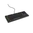 Genesis | Mechanical Gaming Keyboard | THOR 404 TKL RGB | Черный | Mechanical Gaming Keyboard | Wired | US | USB Type-A | 1005 g | Gateron Yellow Pro