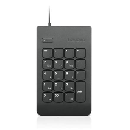 Lenovo | Essential | USB Numeric Keypad Gen II | Numeric Keypad | Wired | Black