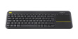 LOGITECH Wireless Touch Keyboard k400 Plus - INT Black T-920-007145