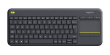 LOGITECH Wireless Touch Keyboard k400 Plus - INT Black T-920-007145