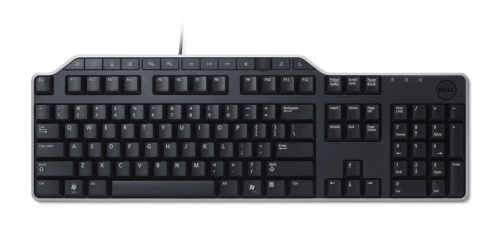 Dell Keyboard : US/Euro (QWERTY) Dell KB-522 Wired Business Multimedia USB KeyboardBlack (Kit)