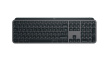 Logitech MX Keys S Wireless Keyboard, RF Wireless+Bluetooth, Illuminated, US Int, Graphite