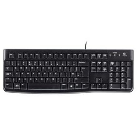 Logitech | K120 | Standard | Wired | EN/LT | 1.5 m | Черный | USB Port | Lithuanian | 55 g