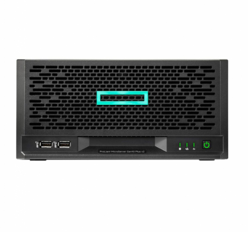 HPE ProLiant MicroServer Gen10+ v2 server 0 GB Ultra Micro Tower Intel® Pentium® Gold G6405 4.1 GHz 16 GB DDR4-SDRAM 180 W