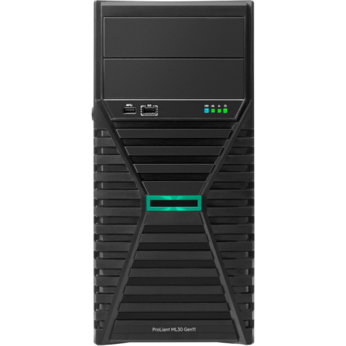Server HPE ProLiant ML30 Gen11 Tower Xeon E-2414 4-Core 2.6GHz 1x32GB-U 4xLFF Non Hot Plug 2x1TB HDD VROC 350W Server