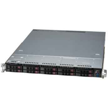 Server Supermicro 1U 10x2.5'' hot-swap SAS3/SATA/NVMe drive 2x860W