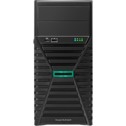 Server HPE ProLiant ML30 Gen11 Tower Xeon E-2436 6-Core 2.9GHz 1x32GB-U 8xSFF Hot Plug 2x480GB SSD MR216i-p 2x800W Server