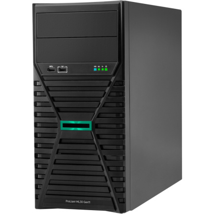 Server HPE ML30 Gen11 TW XEON E-2434 1x16GB HP8xsFF VROC 1x800w