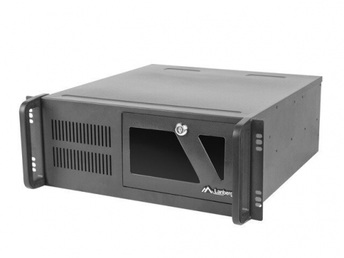 Lanberg - Rack-mountable - 4U - ATX - no power supply - black - Demo