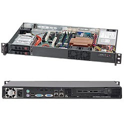 1HE Supermicro SuperChassis 510T-203B