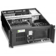 Techly PC Case ATX Rack 19 inch 4U, black