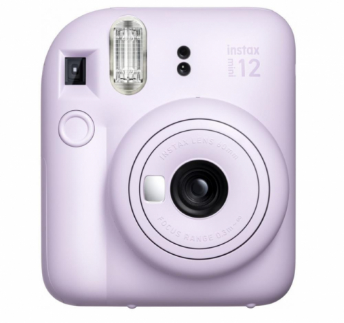 CAMERA INSTANT W/10SH GLOSSY/INSTAX MINI 12 PURPLE FUJIFILM