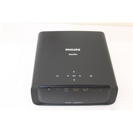 Восстановленный. Philips PicoPix Micro 2TV Mobile Projector, 854x480, 16:9, 600:1, Black  | Philips PPX360/INT | FWVGA (854x480) | 200 ANSI lumens | Black | USED AS DEMO