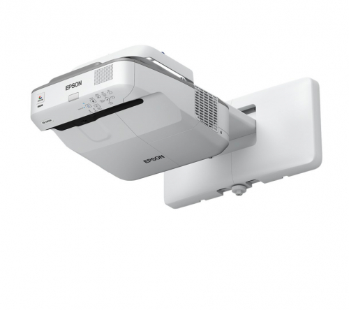 Epson EB-685W data projector 3500 ANSI lumens 3LCD WXGA (1280x800) Wall-mounted projector Gray, White