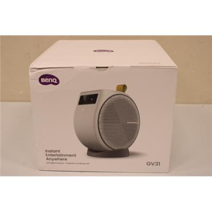 Taastatud. BenQ GV31 Full HD Projector 1920x1080 300 Lm/ 16:9, White | Benq | DAMAGED PACKAGING
