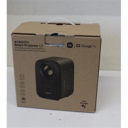 Renew. Xiaomi Smart Projector L1 EU | Xiaomi | Smart Projector L1 EU | Full HD (1920x1080) | 200 ANSI lumens | Black | DAMAGED PACKAGING, USED | Wi-Fi
