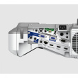 EPSON (1280x800) EB-695Wi Ultrakurzdistanz-Projektor 3LCD 16:10 3500 Lumen VGA, HDMI, composite video, MHL Speaker WXGA White