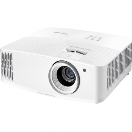 (3840x2160) Optoma UHD35x DLP 3D 16:9 3600-Lumen HDMI Speaker 4K UHD White