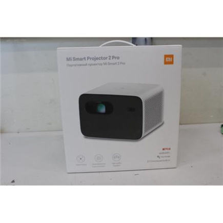Восстановленный. Xiaomi Mi Smart Projector 2 Pro | Xiaomi 2 Pro | Full HD (1920x1080) | 1300 ANSI lumens | White/Grey | Super AMOLED | Exynos 990 | Internal RAM 6 GB | Dual SIM | Nano-SIM | 3G | 4G | Main camera resolution 12 + 12 + 8 MP | Secondary camer