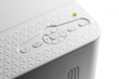 LED projector + Technaxx 50W remote control, built-in speaker (white)