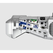 EPSON (1280x800) EB-695Wi Ultrakurzdistanz-Projektor 3LCD 16:10 3500 Lumen VGA, HDMI, composite video, MHL Speaker WXGA Valge