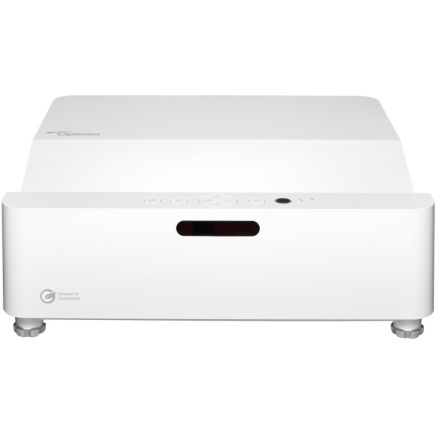 (1920x1080) OPTOMA ZH430UST DLP Laser 4000-Lumen Ultrakurzdistanz VGA HDMI 3D Full HD Valge