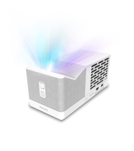 Philips Screeneo UL5 Smart Ultra short throw projector 550 ANSI lumens DLP 1080p (1920x1080) Grey, Valge