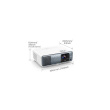 Benq TK710 | 4K UHD (3840 x 2160) | 3200 ANSI lumens | Grey/Valge