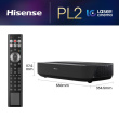 Hisense Laser TV PL2 Ultra short throw projector 2700 ANSI lumens DLP UHD 4K (3840x2160) 3D Must