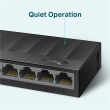  TP-Link LiteWave LS1008G - Switch - unmanaged - 8 x 10/100/1000 - desktop, wall-mountable 