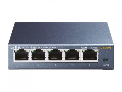 TP-Link 5-Port 10/100/1000Mbps Desktop Network Switch SIETPLHUB0028