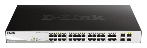 D-Link Switch DGS-1210-28P 24GE PoE 4SFP